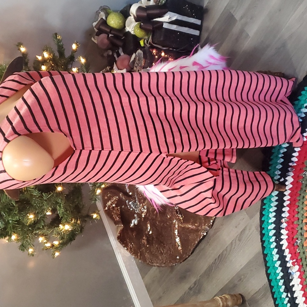 LuLaRoe striped sleeveless sweater long cardigan XS NWOT - Picture 3 of 6